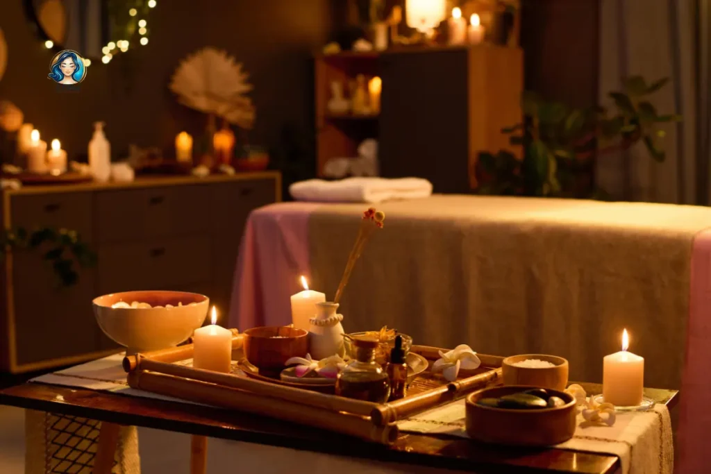 Professional massage equipment supporting massage therapy benefits through effective treatments, enhanced comfort, relaxation, and overall wellness
