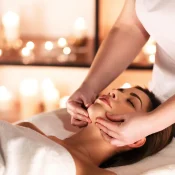 Face and Head Massage promoting wellness and massage therapy through stress relief, improved circulation, facial relaxation, and mental calmness