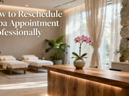 How to Reschedule a Spa Appointment Professionally