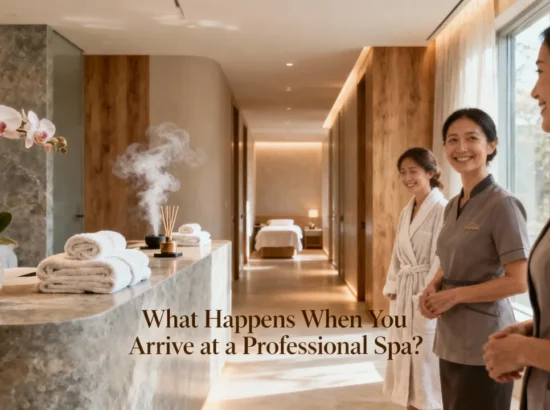 What Happens When You Arrive at a Professional Spa?