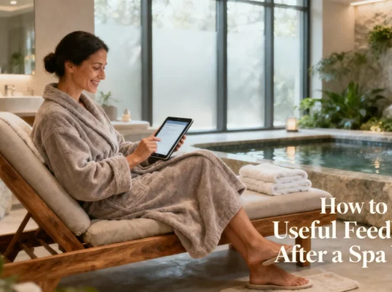 How to Give Useful Feedback After a Spa Visit