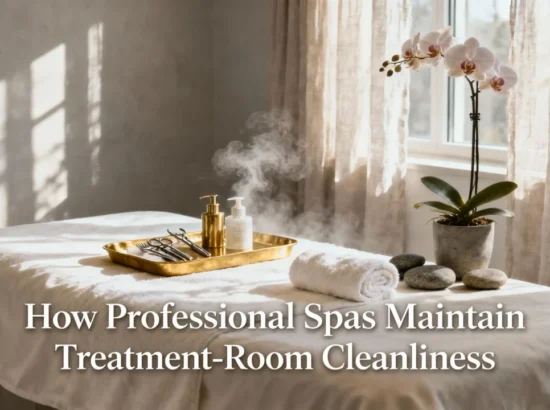 How Professional Spas Maintain Treatment-Room Cleanliness